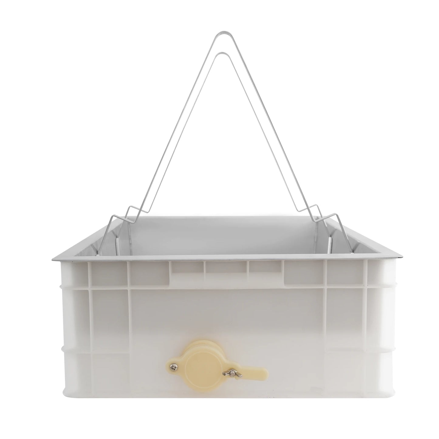 24.41*16.93*7.87in Stainless Steel Honeycomb Uncapping Tray Beekeeping Tools Honey Harvesting Tool Set Honey Collecting Tool Kit