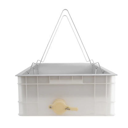 24.41*16.93*7.87in Stainless Steel Honeycomb Uncapping Tray Beekeeping Tools Honey Harvesting Tool Set Honey Collecting Tool Kit