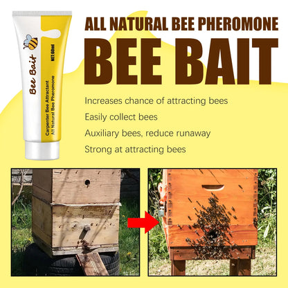 Beekeeping Bee Attractant Bait - Easy Catching Bee Queen Pheromone Lure Swarm Commander Attraction