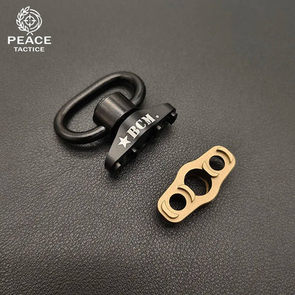 Tactical ml OK Metal QD Sling Rotating Stand Air Gun Shoulder Strap Rotating Base Tactical Outdoor Hunting Accessories
