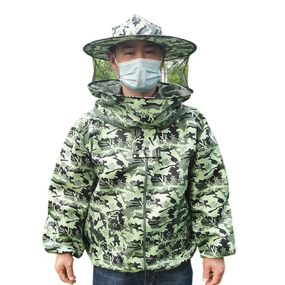 Beekeeping Suit Jacket Veil Set Double Zippered