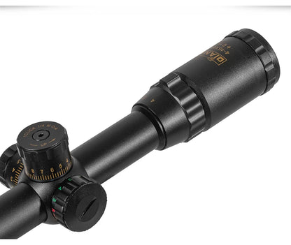 DIANA 4-16x44 Tactical Riflescope Optic Sight Green Red Illuminated Hunting Scopes RU Rifle Scope Sniper Airsoft Air Gun S