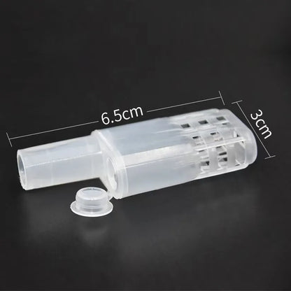 120 Pcs Bee Queen Cages Protection Queen Wangtaipu Bee Equipment Plastic White Safety Beekeep Cage Beekeeping Supplies