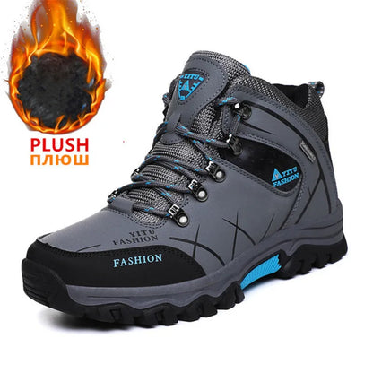 Waterproof Leather Sneakers Super Warm