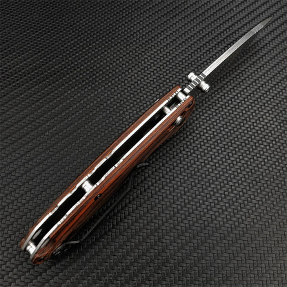 Premium Quality Folding Pocket Knife Outdoor Backpacking Mountain Climbing Hunting EDC Holiday Gifts Essential Equipment Tool