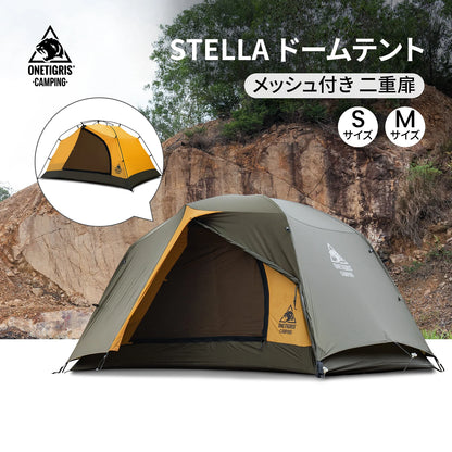 4 Season 2 Person Tourist Tents Lightweight Double Layer 3000mm Waterproof Outdoor Hiking Beach
