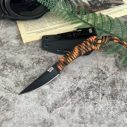 1PC, Montana MKC Fixed Blade Knife for Hiking, Fishing, Hunting, Outdoor Adventure, Self Defense Pocket Knife with Kydex Sheath