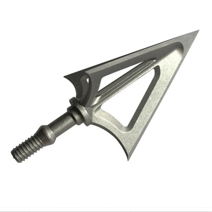 3/6/12pcs Arrowhead Archery Broadhead Hunting Sharp 100/125 Grain Arrow Head 3 Blade Stainless Tips