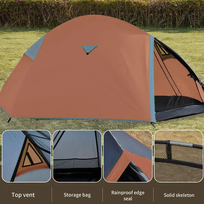 Tents for Camping Easy Set Up Tent, Waterproof, Light Weight Tent for One or Two Person Hiking Travling