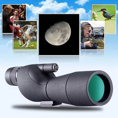 25-75x60 Telescope Spotting Scope Powerful Zoom Monocular FMC BAK4 Waterproof For Bird Watching Target Shotting With Tripod
