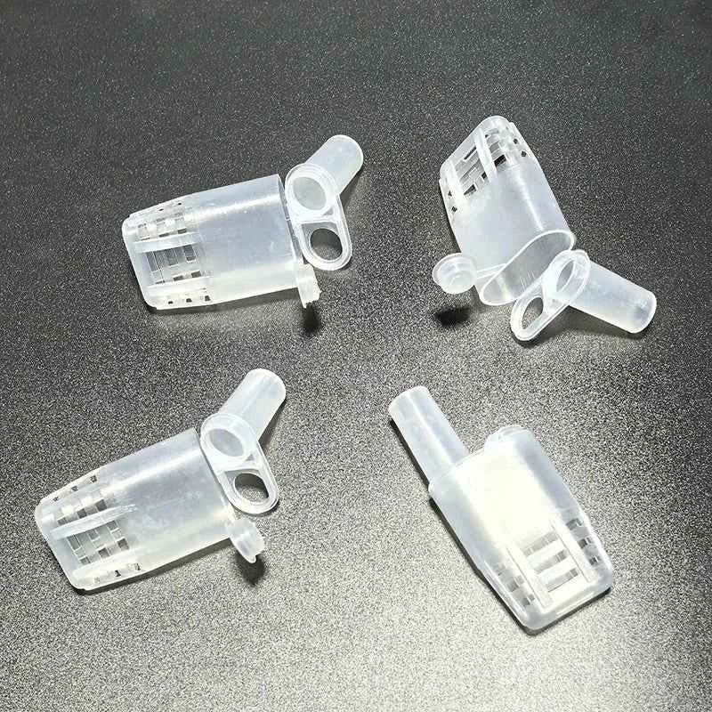 120 Pcs Bee Queen Cages Protection Queen Wangtaipu Bee Equipment Plastic White Safety Beekeep Cage Beekeeping Supplies