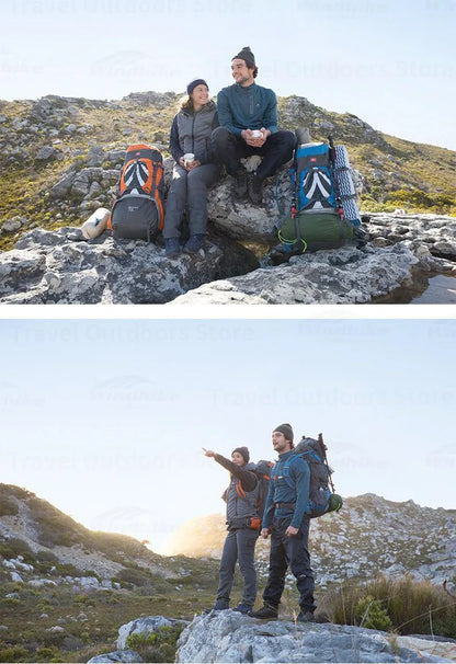 Naturehike 70+5L Backpack Hiking Travel Mountaineering Knapsack Softback Large Capacity Men Waterproof Rucksack With Rain Cover