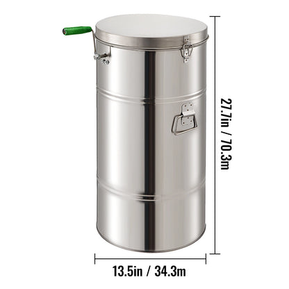 Honey Extractor 2 3 4 Frame Manual Electric Stainless Steel Honeycomb Spinner Crank Centrifuge Beekeeping Equipment
