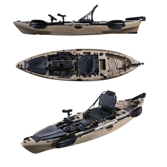 single-seat fishing kayak