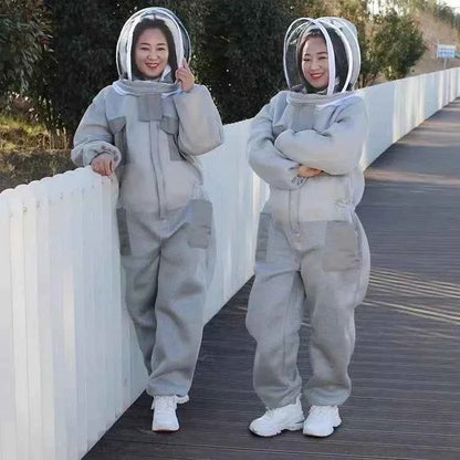 Bee Suit Professional Grade Preferred 3D Air Cotton Fabric Full Body Beekeeping Protective Clothing Beekeeper Suits
