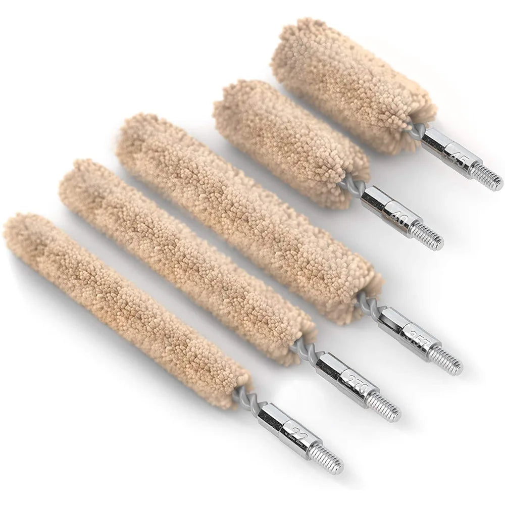28PC Gun Barrel Brush Cleaning Kit for Pistol Airsoft AR15 AR10 M4 M16 Sig Sauer 1911 Taurus Glock g17 19 22 34 G43X Accessories