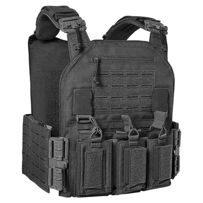 1000d Nylon Chaleco Tactico Vest Ranger-Green Tactical Gear 25x30cm Plate Carrier Molle Tactical Vest for Outdoor Hunting