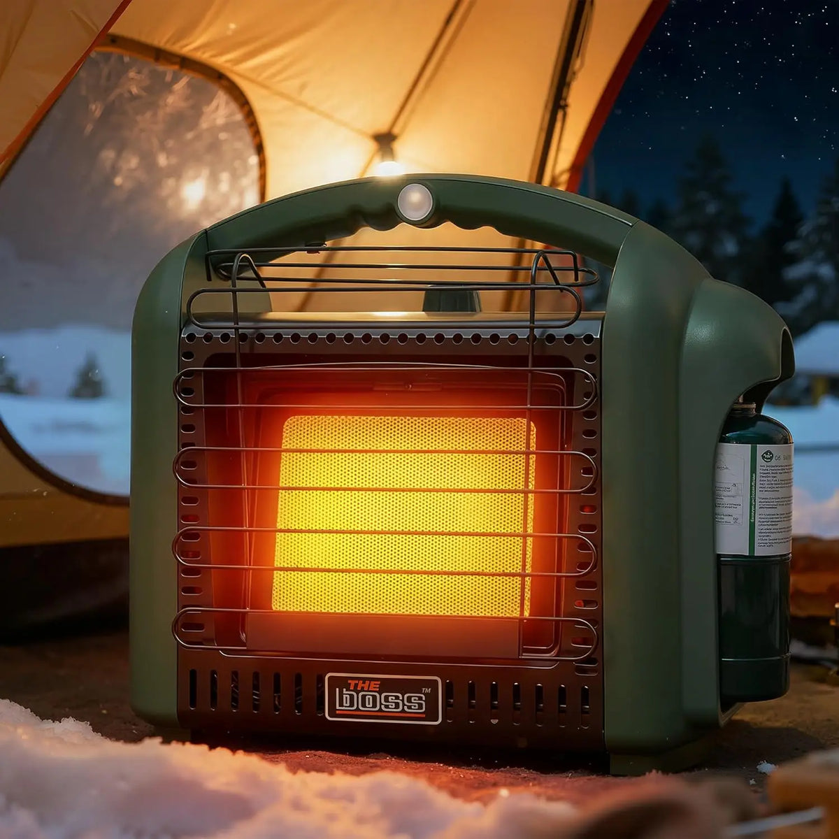 Propane Heater for Patio, 12000 BTU Portable Heater Outdoor Use Propane, Outdoor Space Heater for Camping