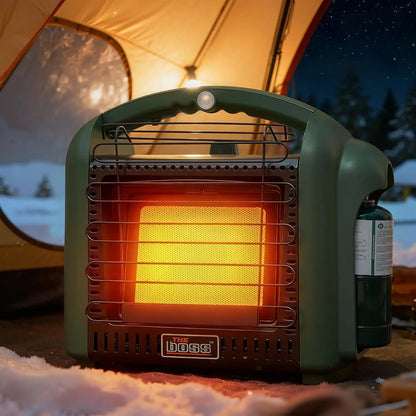 Propane Heater for Patio, 12000 BTU Portable Heater Outdoor Use Propane, Outdoor Space Heater for Camping
