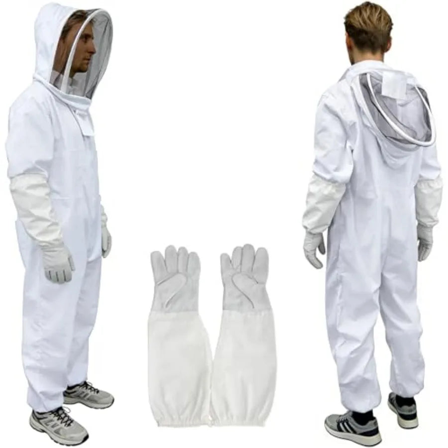 Blisstime 13pcs Bee Hives Starter Kit Beekeeping Supplies with Bee Suit, Bee Supplies and Equipment with Bee Smoker, Honey Bee