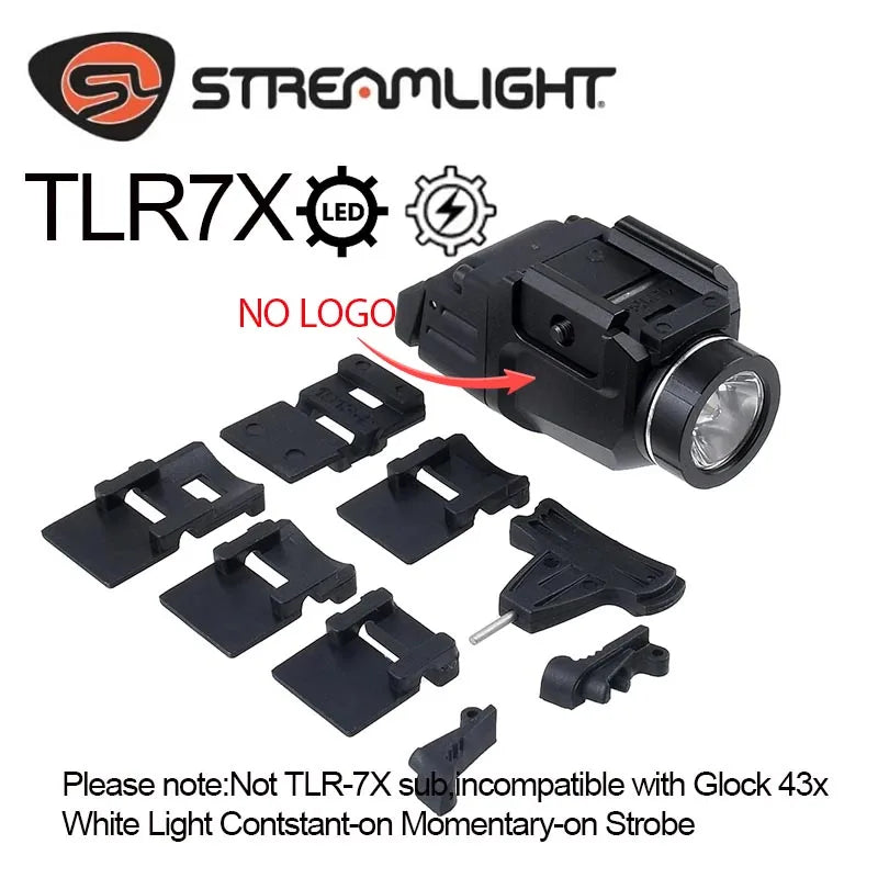 Streamlight TLR Strobe Weapons Scout Light TLR-1 HL TLR2 TLR6 TLR7 TLR 7X TLR8 Hunting Spotlight Gun Torch Airsoft Pistol  20mm