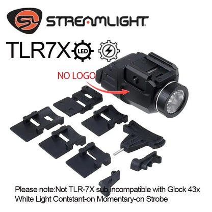 Streamlight TLR Strobe Weapons Scout Light TLR-1 HL TLR2 TLR6 TLR7 TLR 7X TLR8 Hunting Spotlight Gun Torch Airsoft Pistol  20mm