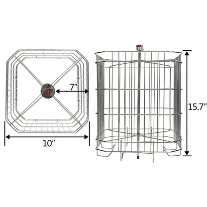 Electric Honey Extractor Stainless Steel 4 Frames Honey Centrifuge Honeycomb Spinner Crank Beekeeping Equipment for Bees