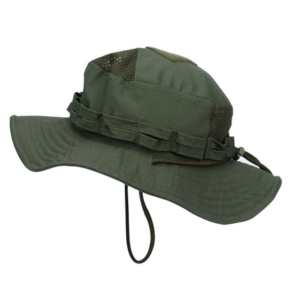 1pc/5pcs Camo Boonie Hat Sunscreen Breathable Bucket Hat Men's Outdoor Hiking Hunting Fishing Windproof Fisherman's Hat