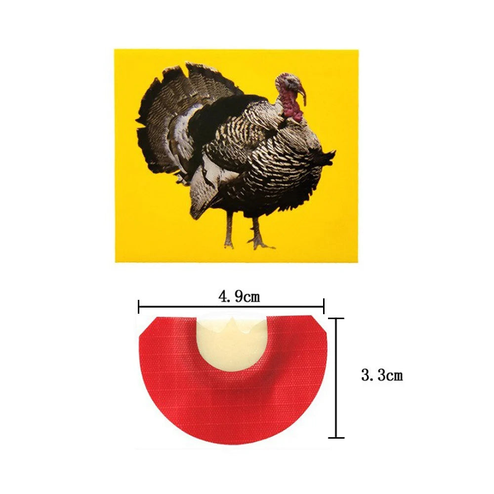 Turkey Hunting Calls Diaphragm Mouth Call Outdoor Hunting Gear Whistle Random 1/3 Colors Portable Hunter Accessory