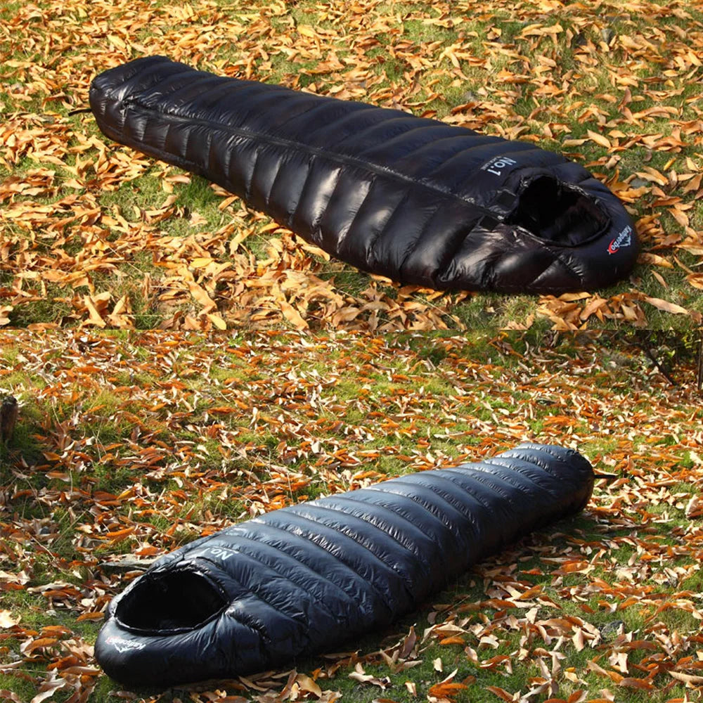 Sleeping Bags For Adults Cold Weather 0~-22 Degree Down Sleeping Bag for Outdoor Champing Hiking