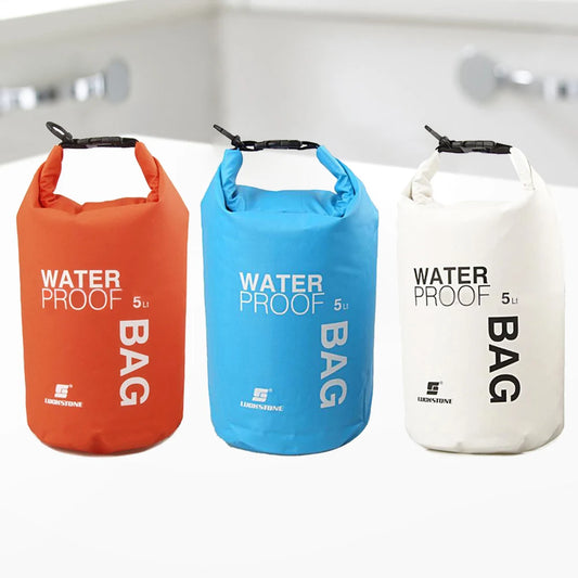 5L Waterproof Dry Bag Drifting Swimming Clothes Storage Bag Pack Ultralight Drifting PVC Mesh Bags Rafting Kayaking Sport Bag
