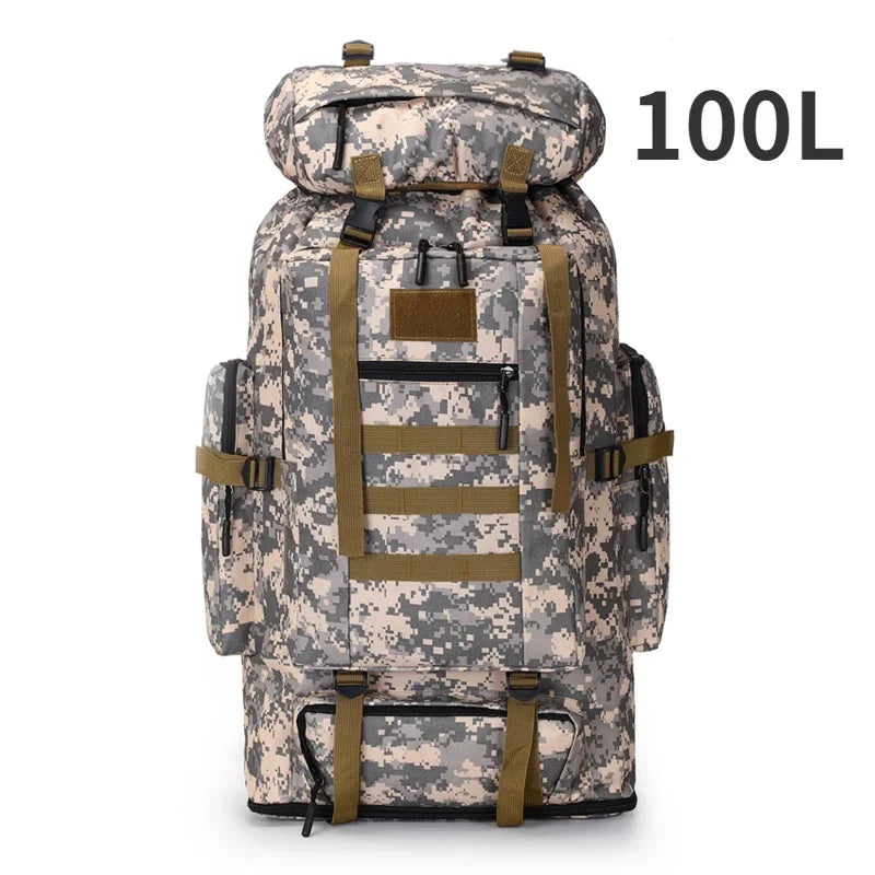 Large Backpack Outdoors Hiking Camping Travel Bags
