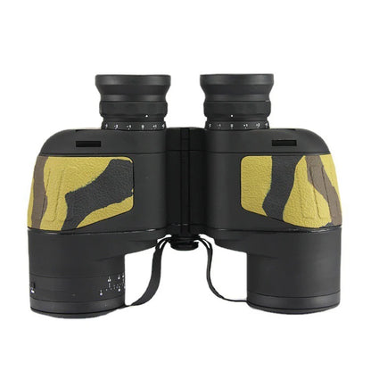 Military 10X50 Binocular High Powerful Nitrogen Waterproof Floating Binoculars Navigation Wide-angle Telescope With Rangefinder