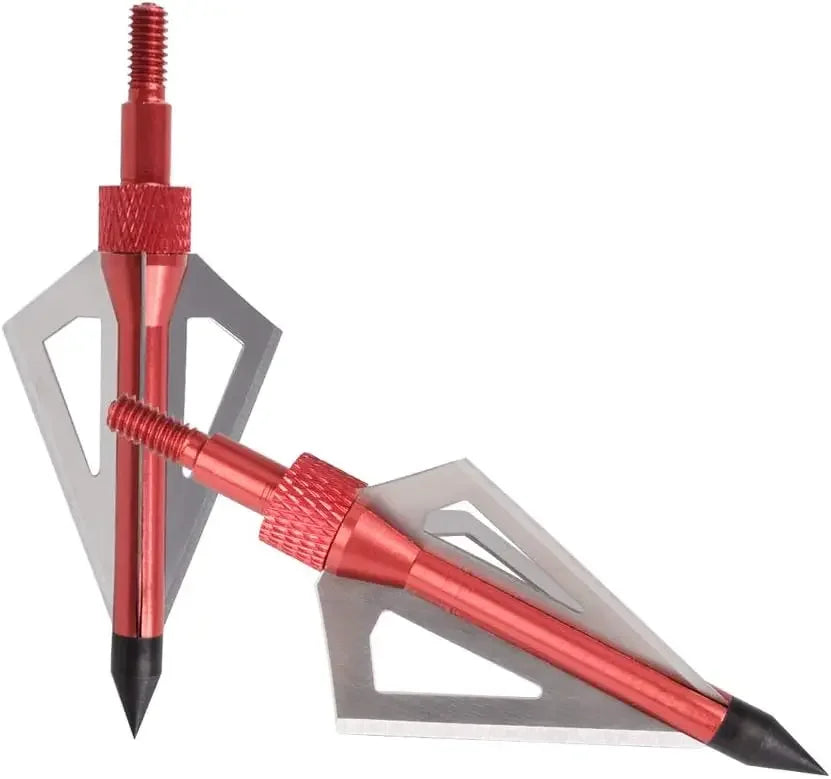 Crossbow Bolts 20 Inch Carbon with Hunting Broadheads 6 Pack, Crossbow Arrows for Hunting Outdoor Target Practice