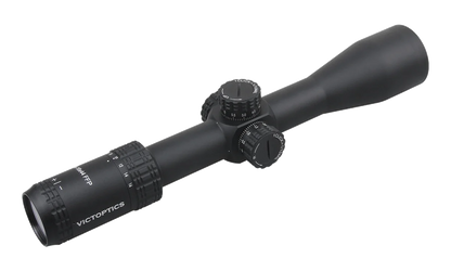 Victoptics S4 4-16x44 FFP&SFP Riflescope FMC 1/10 MIL Turret Lock,With Power Ring Lever,Sunshade,Big Side Wheel
