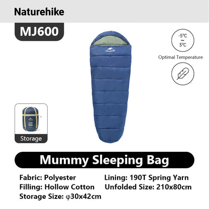 Mummy Sleeping Bags MJ300/MJ600 Cotton