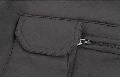 Tactical Sets Mens Thicken Outdoor Soft Shell Warm Fleece Jackets Waterproof Wear Resistant Multi Pocket Pants Hunting Clothes