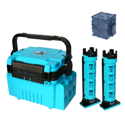 Fishing Tool Box Multi-function Plastic Thickened Fisherman Tackle Box Fishing Rod Lure Storage Organizer Sea Goods for Fishing