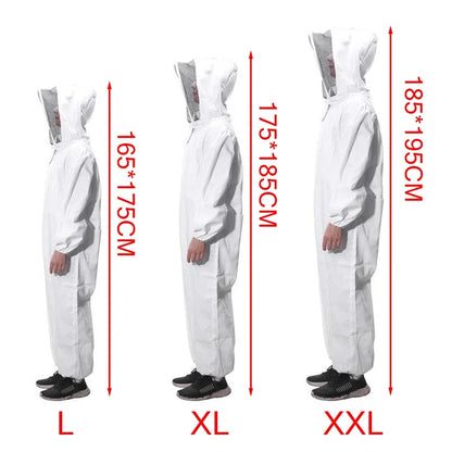 Full Body Beekeeping Clothing Professional Beekeepers Bee Protection Beekeeping