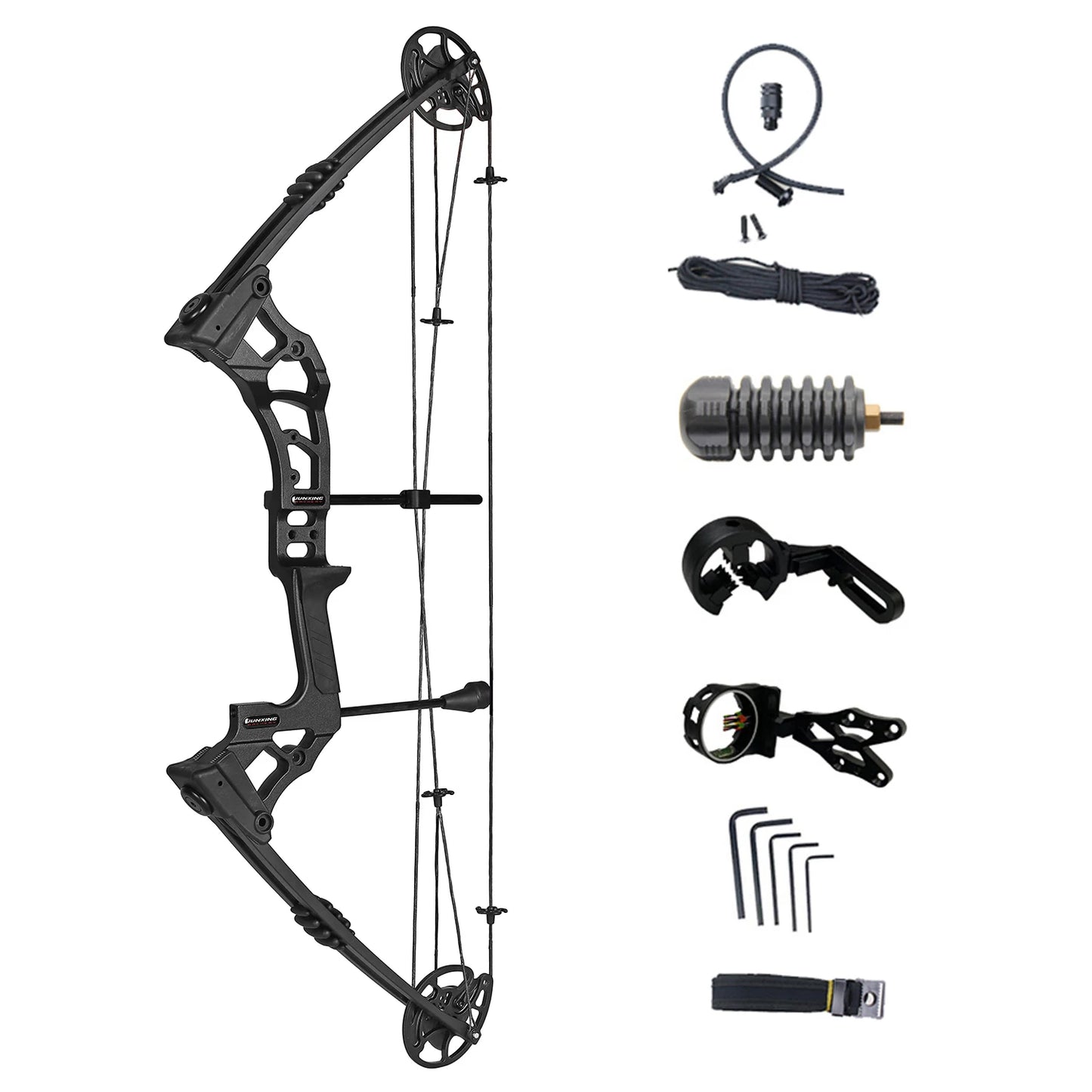 Archery 0-70Lbs Adjustable Compound Bow Hunting M121A Compound Bow