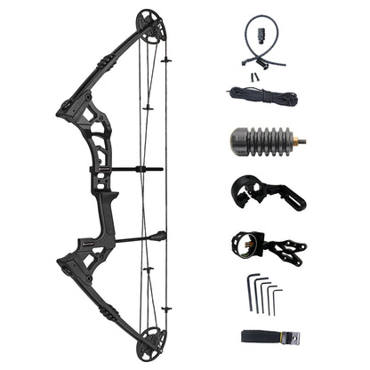 Archery 0-70Lbs Adjustable Compound Bow Hunting M121A Compound Bow
