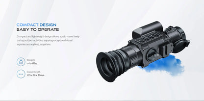 PARD NV008SP-LRF 850nm 70mm Night Vision Scope 2688*1520 CMOS Sensor IP67 weatherproof rating 1000m For Outdoor Hunting Camera