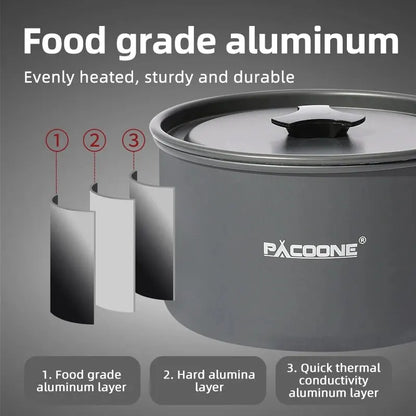 Camping Cookware Set Portable