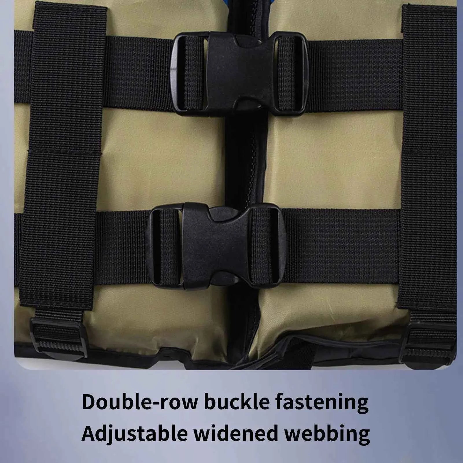 Adult Swim Buoyancy Aid Vest Floating Jacket Scratch Resistant Safety Buckle Kayak Surfing Fishing Life Vest for Teens