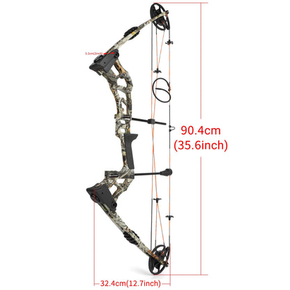 Archery 0-70Lbs Adjustable Compound Bow Hunting M121A Compound Bow