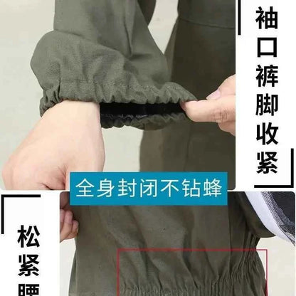 Full Set of One Piece Breathable Bee Keeping Clothes, Thickened  Protective Clothing,  Protective Clothing,  Keeping Sp