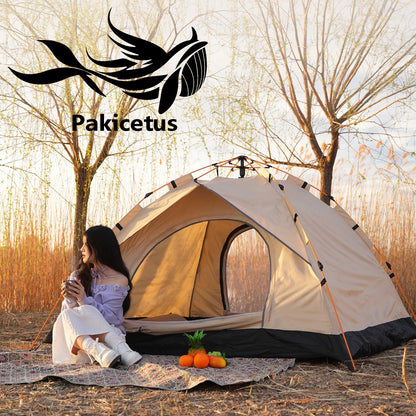 2-4 Person Camping Windproof Tents, Easy To Set Up, lightweight Camping Tent