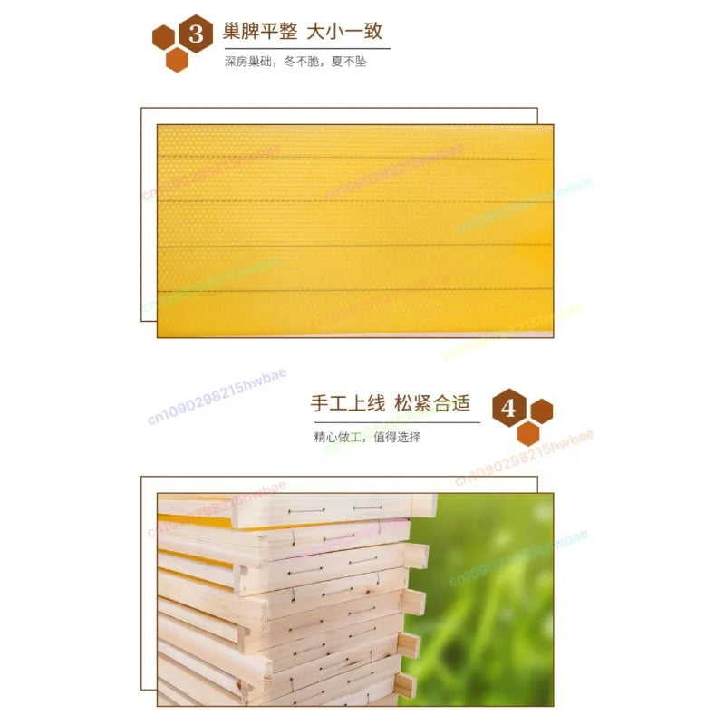 10PCS Bee Frame Foundations Kit