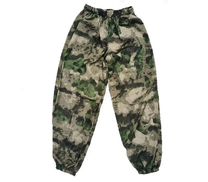 Men Fishing Hiking Sets Outdoor Tactical Mesh Hoodie Mosquito-Proof Set Camping Jacket Elastic Waistband Hunting Pants Men Kids