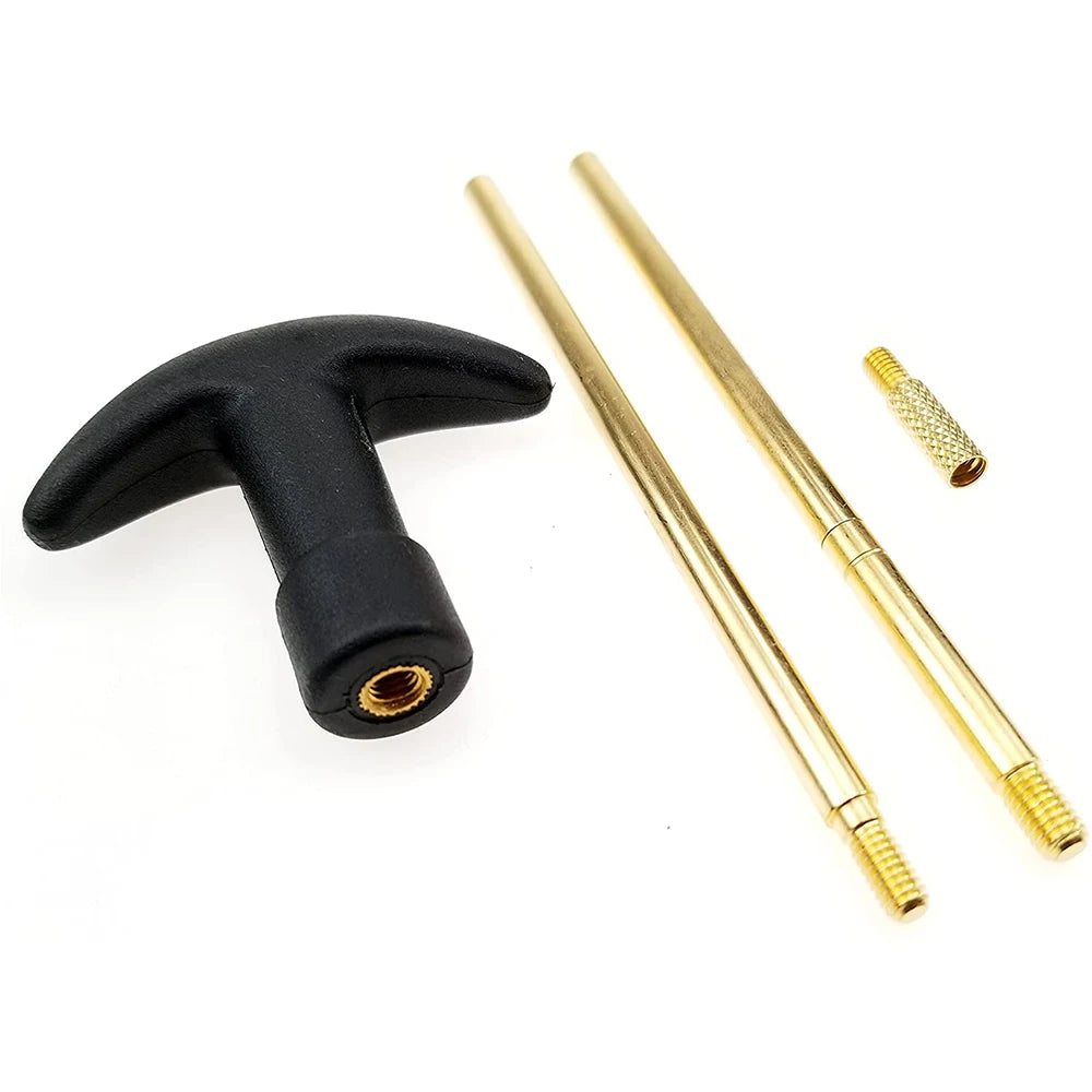 16Pcs/set Tactical Cleaning Kit Universal Brass Cleaning Tool Rod for .22/9mm/.40/357 Caliber Cleaning Kit